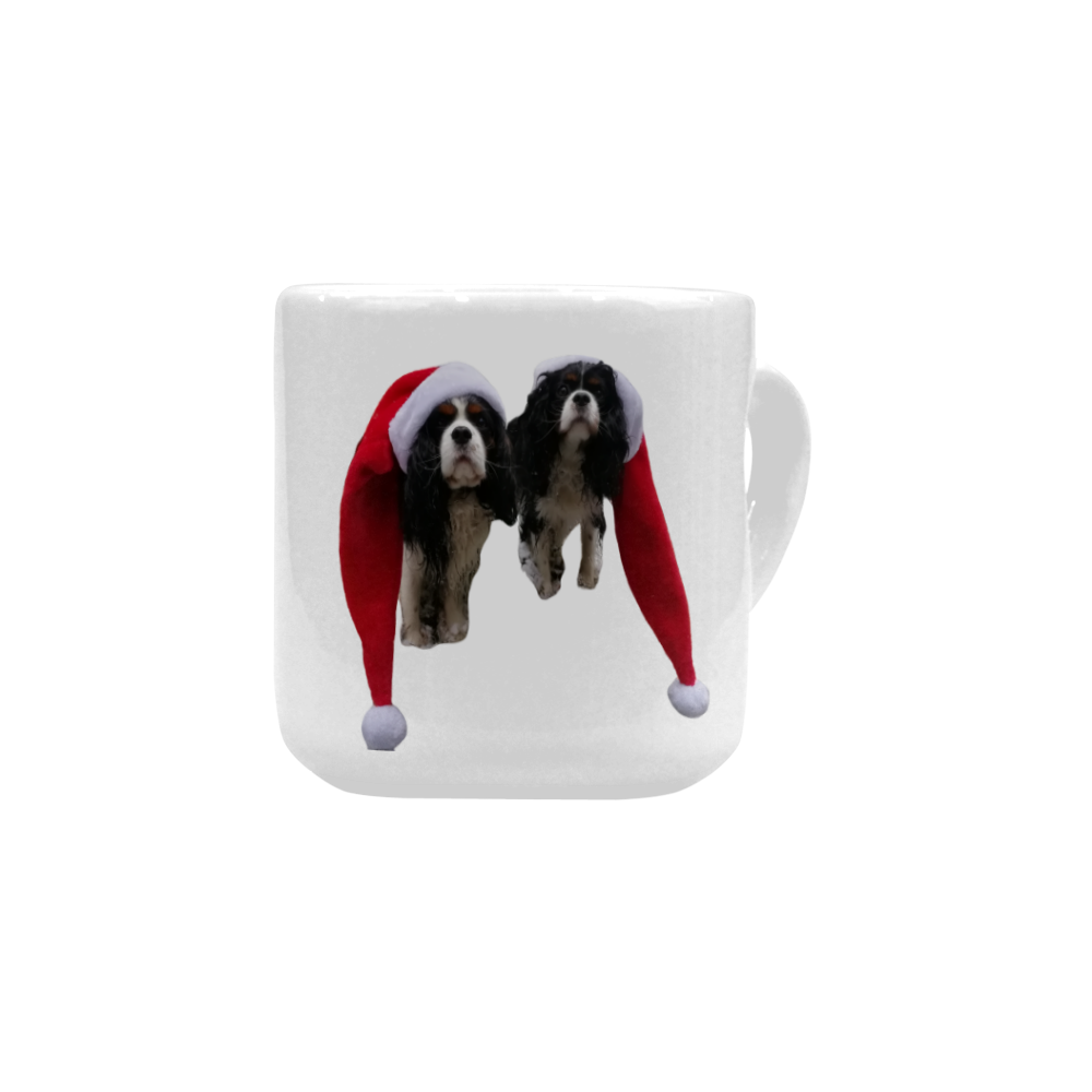 Cavalier King Charles Christmas Mug Heart-shaped (10.3 OZ)