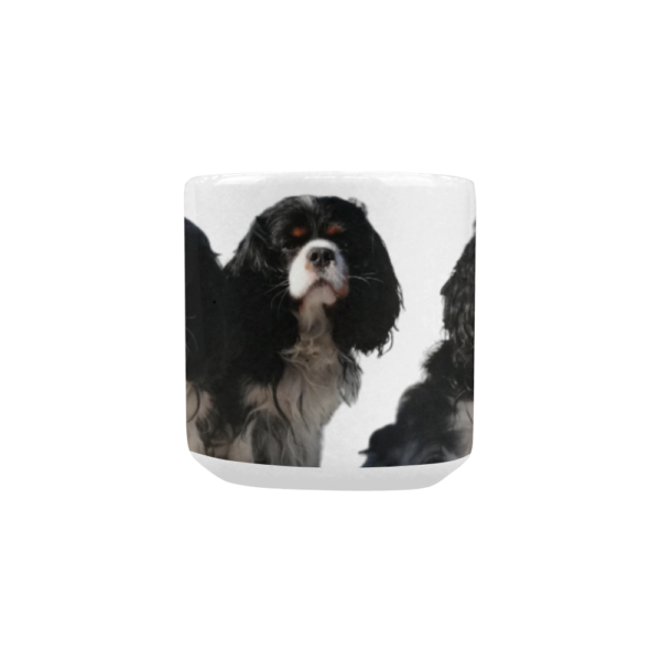 Cavalier King Charles Mug Heart-shaped Morphing Mug - Image 2