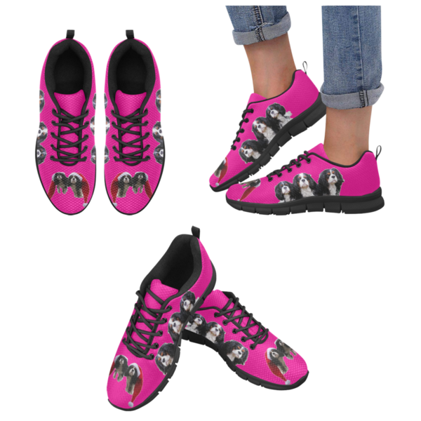 Women's Christmas Shoe Small Pink Women's Breathable Sneakers