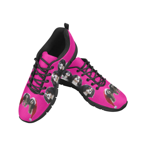 Women's Christmas Shoe Small Pink Women's Breathable Sneakers - Image 3