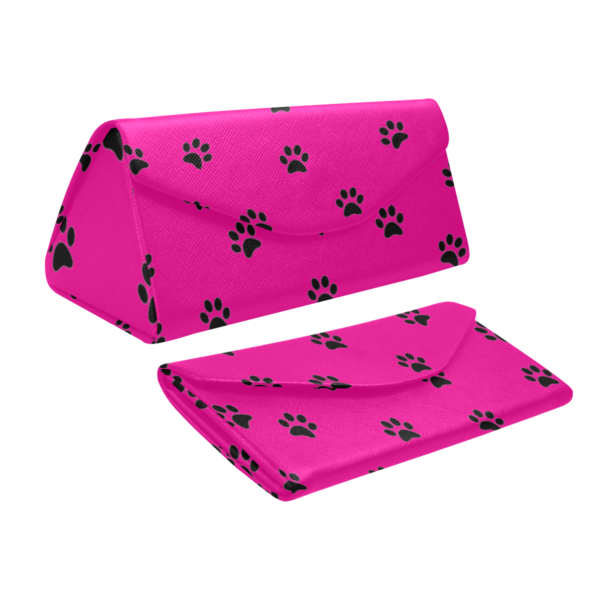 Glasses case pink Foldable Glasses Case