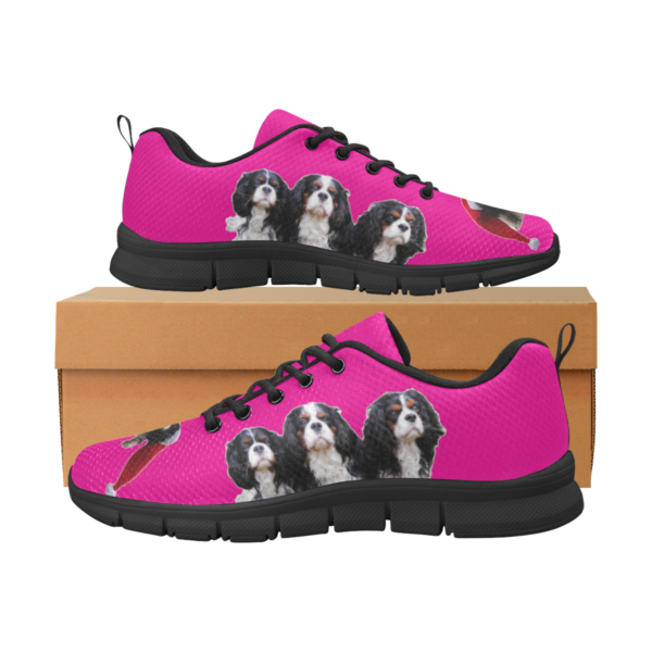 Women's Christmas Shoe Small Pink Women's Breathable Sneakers - Image 4